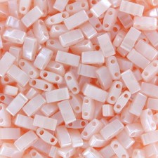 Miyuki half tila 5x2.4mm beads - Pink pearl ceylon HTL-519